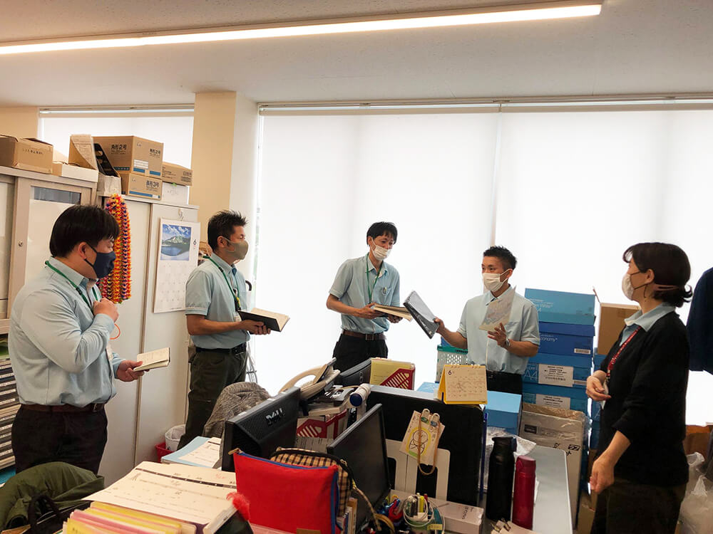 出勤・朝礼
