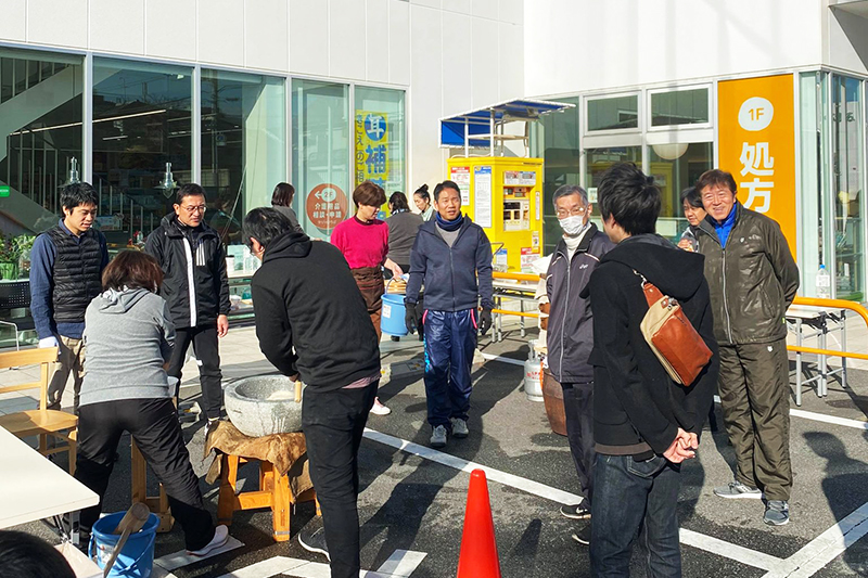 餅つき大会